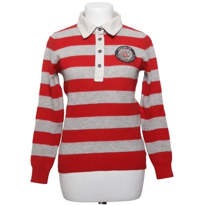 Rugby shirt (Red, Gray, White) from Bogner Wool