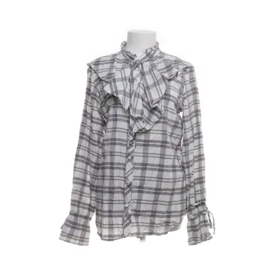 Blus (Grå, Vit) från Julie Fagerholt Bomull