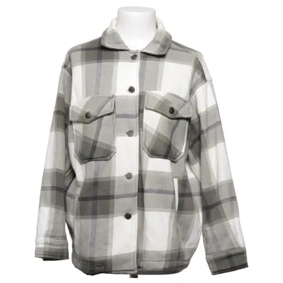 Overshirt (Grijs, Wit) van Boohoo Petite Katoen, Polyester