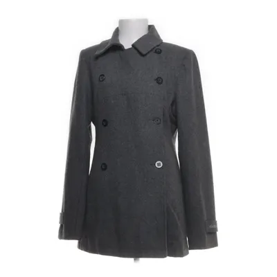 Pea coat (Gray) from Element Polyester, Wool