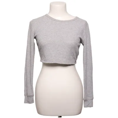 Crop top (Gray) from Boux Avenue Elastane, Polyester, Viscose