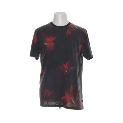 T-shirt (Grå, Röd) från Vailent Ekologisk bomull