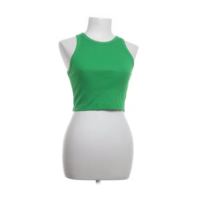 Crop top (Green) from H&M Cotton, Elastane