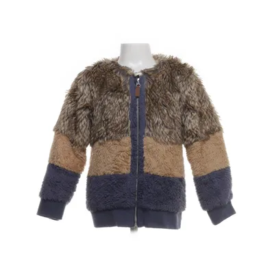 Pälsjacka (Blå, Brun, Beige) från Ebbe Polyester