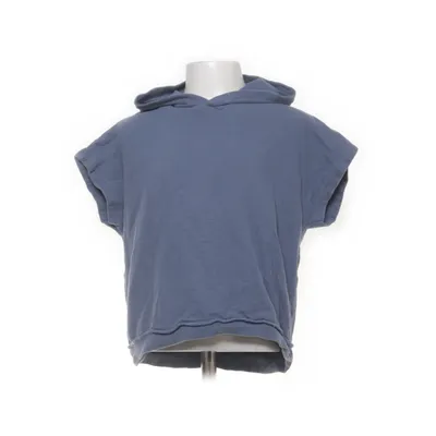 Korte mouwen capuchon sweater (Blauw) van Zara