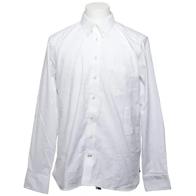 Buttondown-skjorta (Vit) från J. Harvest & Frost Bomull, Elastan, Lyocell
