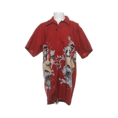 Kortärmad skjorta (Röd, Flerfärgad) från Kil'Baz Polyester