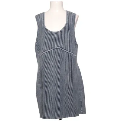 Jurk (Grijs) van H&M Studio Katoen, Polyamide, Elastaan