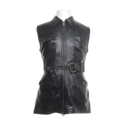 Leren vest (Zwart) van Polar Time