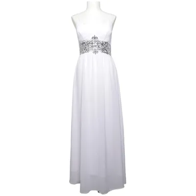 Aftenkjole (Hvid) fra Cotton Club Polyester