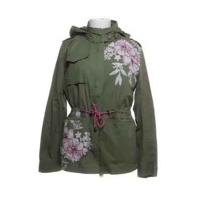 Parka (Green) from Desigual Cotton, Polyester