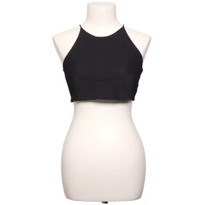 Crop top (Zwart) van Zara Woman Studio