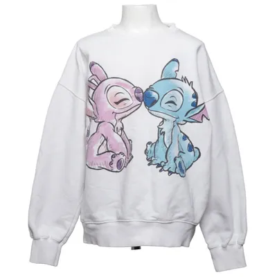 Sweatshirt (Wit, Meerkleurig) van Zara x Disney Katoen, Elastaan