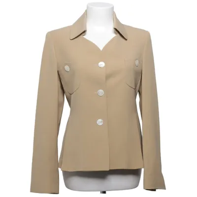 Kavaj (Beige) Polyester, Viskos