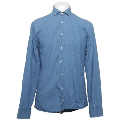 Chemise en jean (Bleu) de Oscar of Sweden Coton, Lin