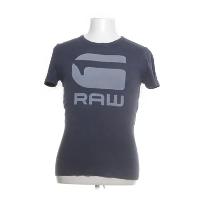 T-shirt (Blauw) van Raw Katoen