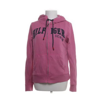 Huvtröja (Rosa) från Hilfiger Denim Bomull, Polyester