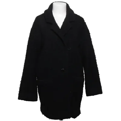 Manteau (Noir) de Designers Remix Charlotte Eskildsen Coton, Polyester, Laine