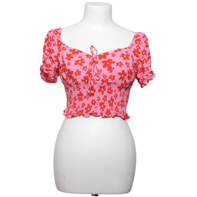 Crop top (Roze, Rood) van FB Sister Viscose