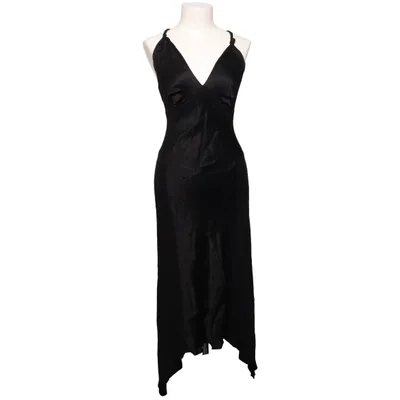 Halterneck dress (Black) from Solar Viscose