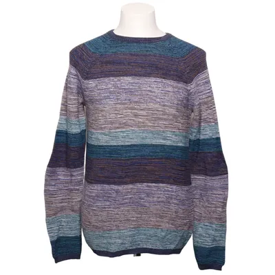 Sweater (Blå, Flerfarvet) fra Dressmann Bomuld