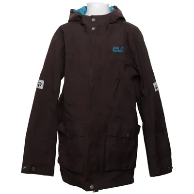 Outdoor jacket (Brown, Blue) from Jack Wolfskin Polyamide, Polyester