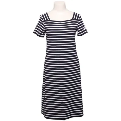 Dress (Blue, White) from Saint James Elastane, Polyamide