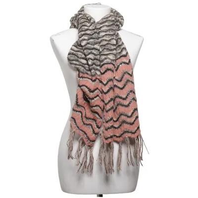 Halstørklæde (Pink, Sort, Beige) fra Missoni Akryl, Polyamid, Uld