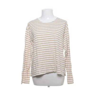 Långärmad t-shirt (Vit, Beige) från Monki Bomull, Modal