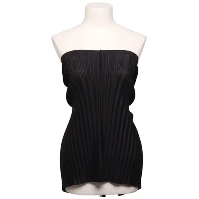 Tubetop (Sort) fra Pleats Please Polyester