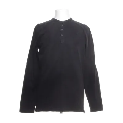 Henley T-shirt (Sort) fra Cottonfield Bomuld