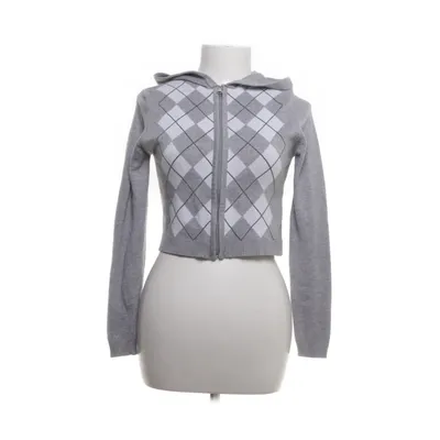 Hættetrøje (Grå, Hvid) fra Subdued Polyester, Viscose