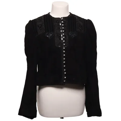 Lederjacke (Schwarz) von Feiner Leder