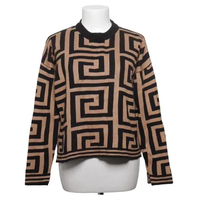 Strickpullover (Schwarz, Beige) von Visual Clothing Project