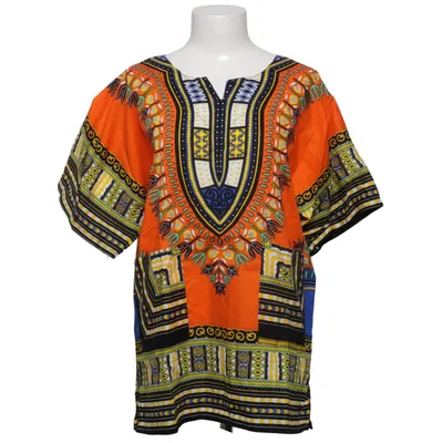 Haut (Orange, Bleu, Multicolore)