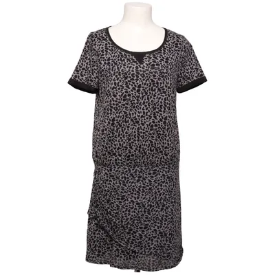 Dress (Gray, Black) from Maison Scotch Cotton, Elastane, Polyester