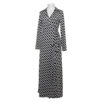 Omlottklänning (Svart, Vit, Flerfärgad) från By Swan Elastan, Polyester, Viskos