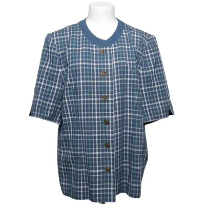 Väst (Blå, Vit, Grön) från Laura Lebek Linne, Polyester, Viskos