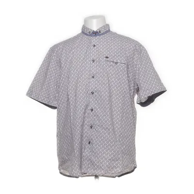 Kortärmad skjorta (Vit, Flerfärgad) från Engbers Bomull, Elastan