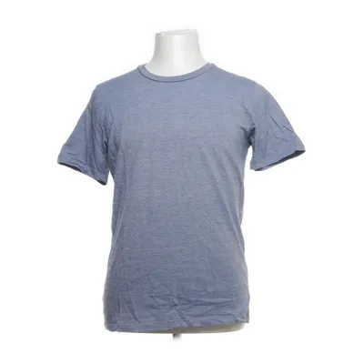 T-shirt (Blue, White) from Selected Homme Cotton