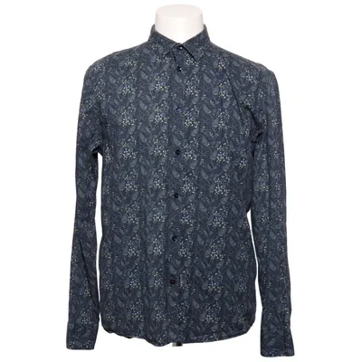 Skjorte (Blå, Flerfarvet) fra Tailored Originals Bomuld, Elastan