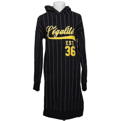 Capuchon jurk (Zwart, Wit, Geel) van Divided by H&M