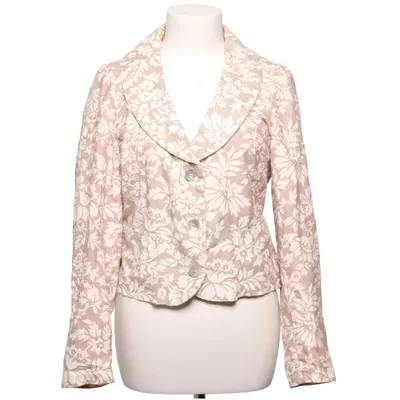 Blazer (Beige) van Noa Noa Acetaat, Katoen