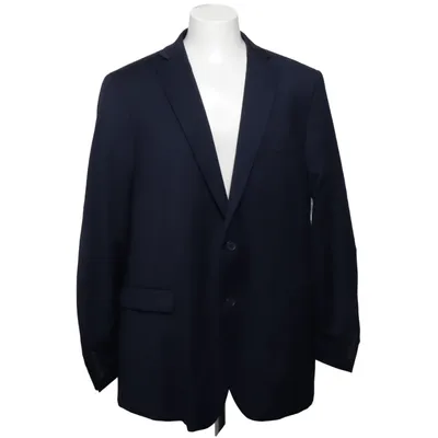 Blazer (Blauw) van Dressmann Elastaan, Polyester, Viscose, Wol