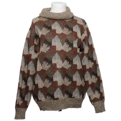 Pul à col roulé (Beige, Marron, Multicolore) de Linear Acrylique, Mohair, Polyamide