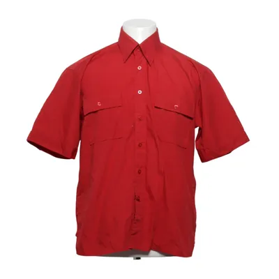 Korte mouwen shirt (Rood) van Clifton Katoen, Polyester
