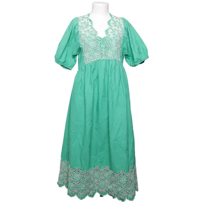 Robe longue (Vert, Blanc) de Culture Coton