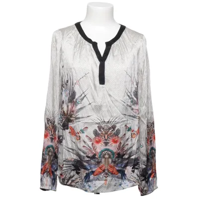 Blouse (Beige, Meerkleurig) van Dea Kudibal Elastaan, Zijde, Viscose