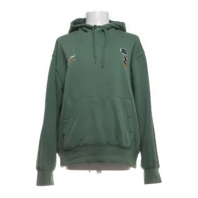 Hoodie (Green) from Pull & Bear STWD Cotton, Elastane, Polyester