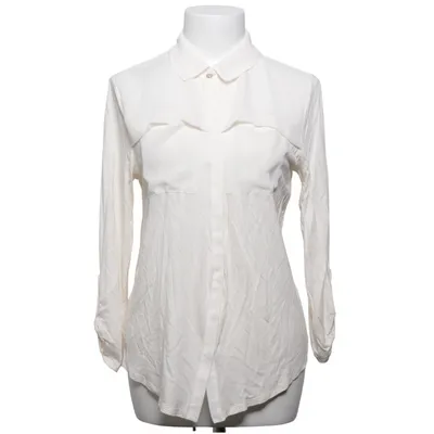 Skjorte (Hvid) fra Ann Taylor Lyocell, Polyester, Viscose